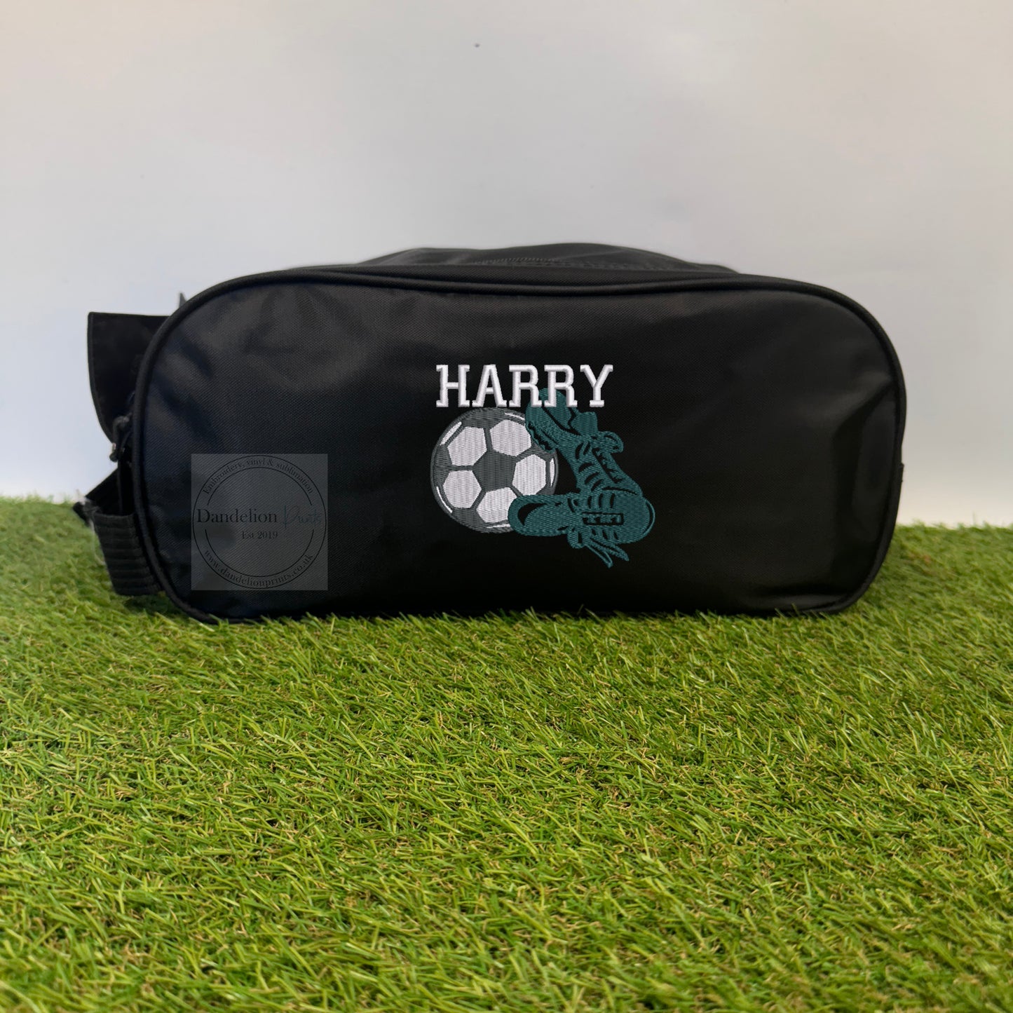 Unisex Football Boot Bag Personalised With Various Embroidery Designs