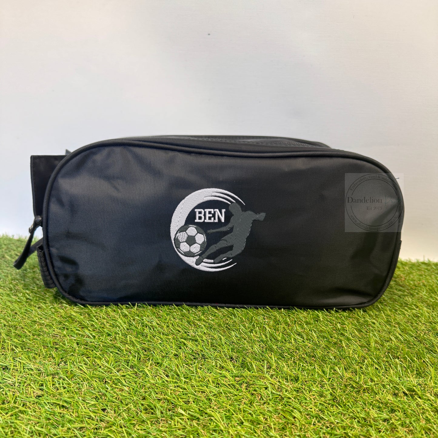 Unisex Football Boot Bag Personalised With Various Embroidery Designs