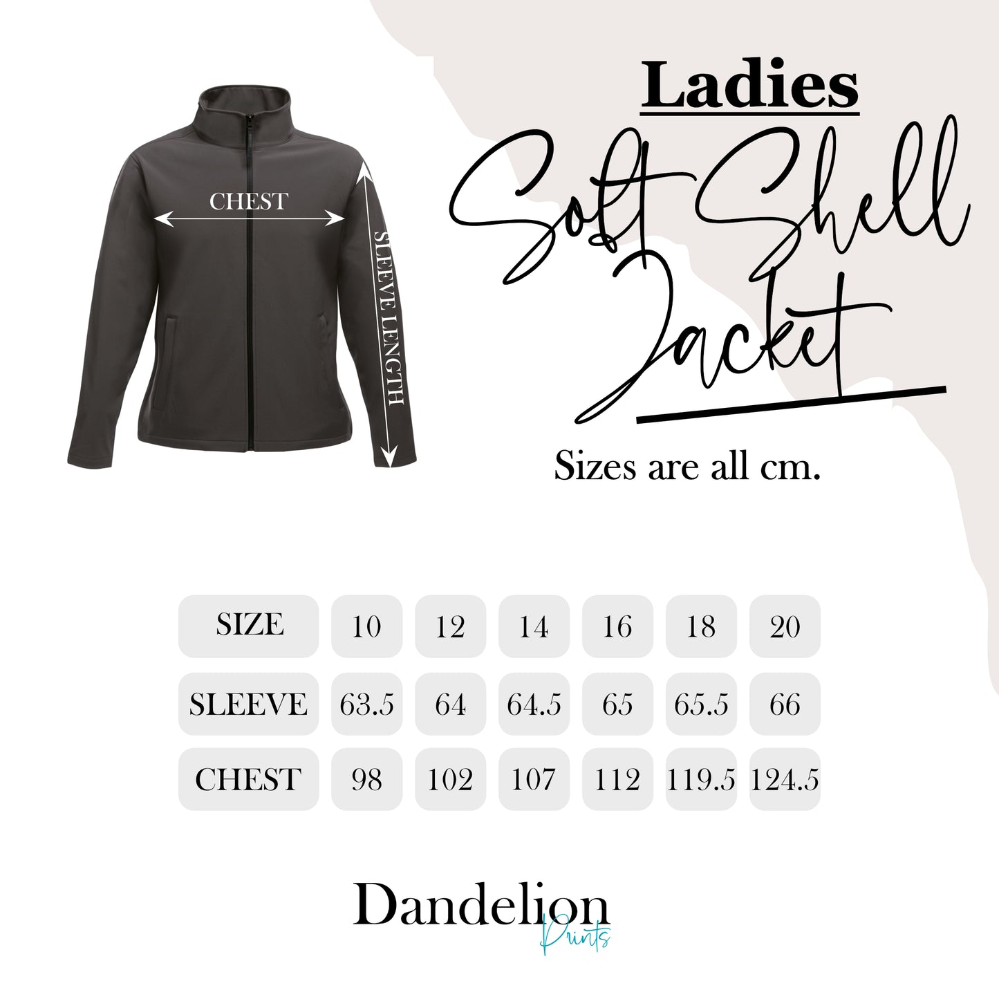 Ladies Branded Regatta Soft Shell Jacket