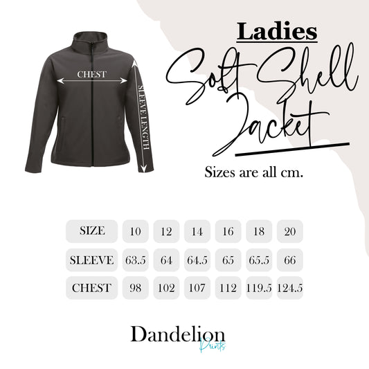 Ladies Branded Regatta Soft Shell Jacket
