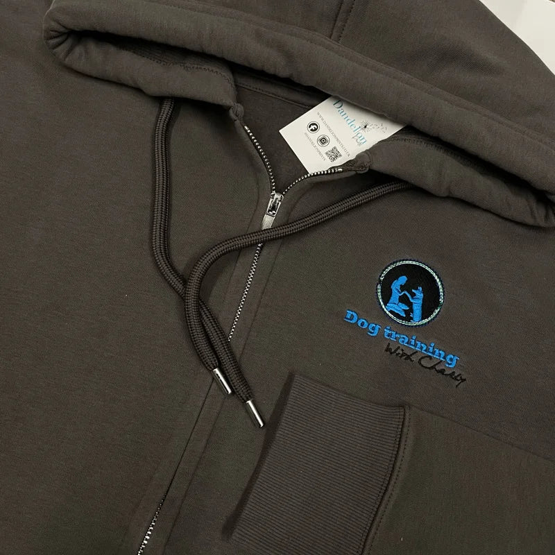 Ladies Anthem Organic Premium Business Branded Zip Hoodie