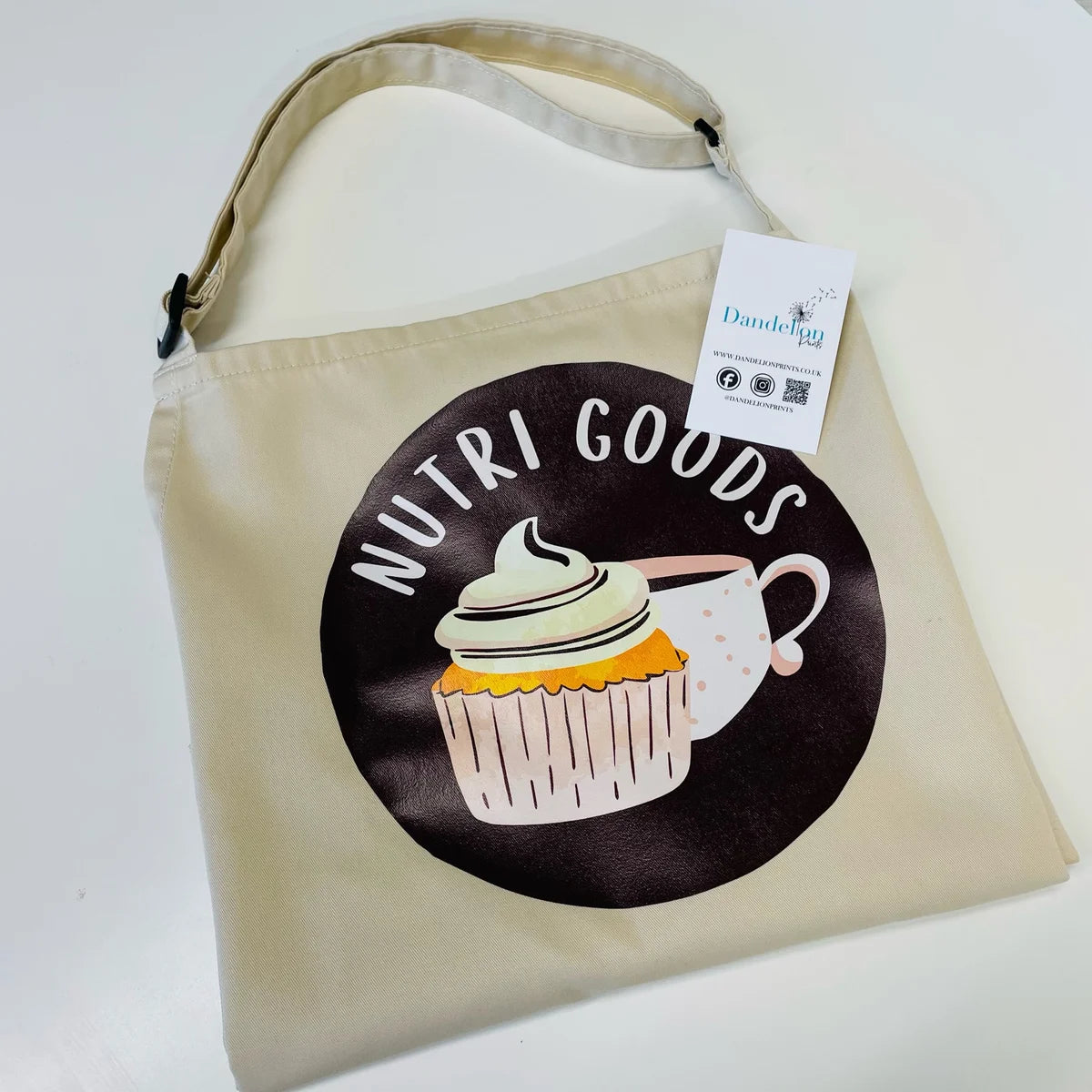 Embroidered or DTF Printed Business Branded Adult Apron