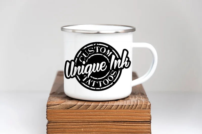 Business Branded Enamel Mug