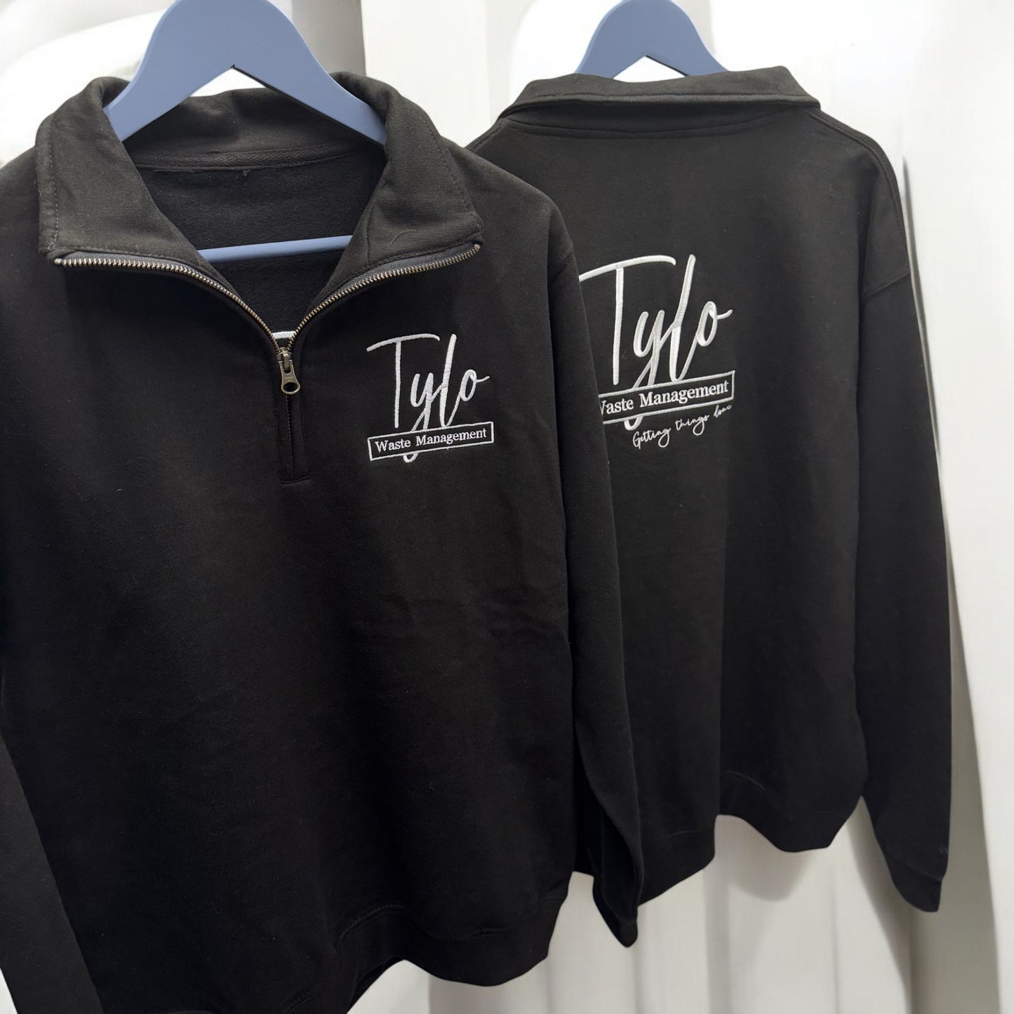 Men's AWDis Sophomore Embroidered Quarter Zip Sweatshirt