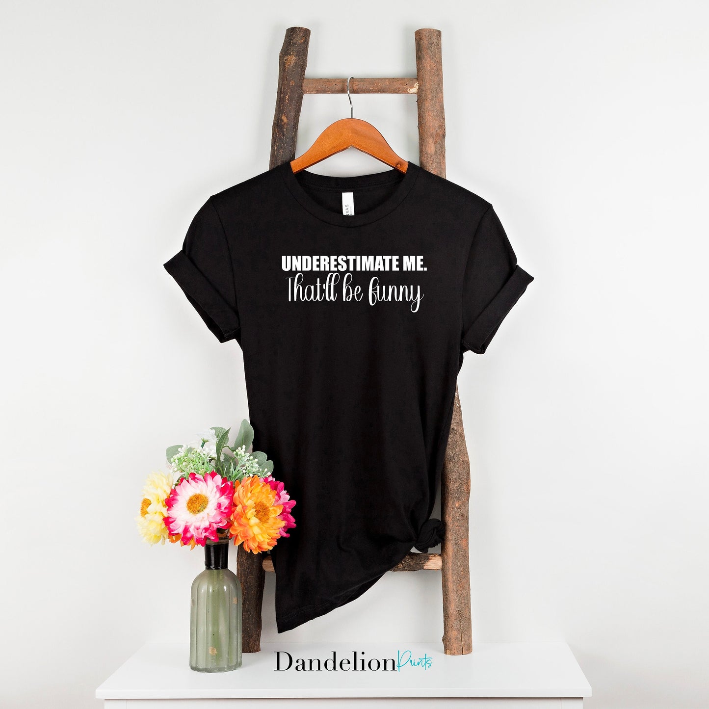 Various Phrases, Ladies Funny Quote T-shirts. Overthinker, Dramatic, Quirky T-shirt.