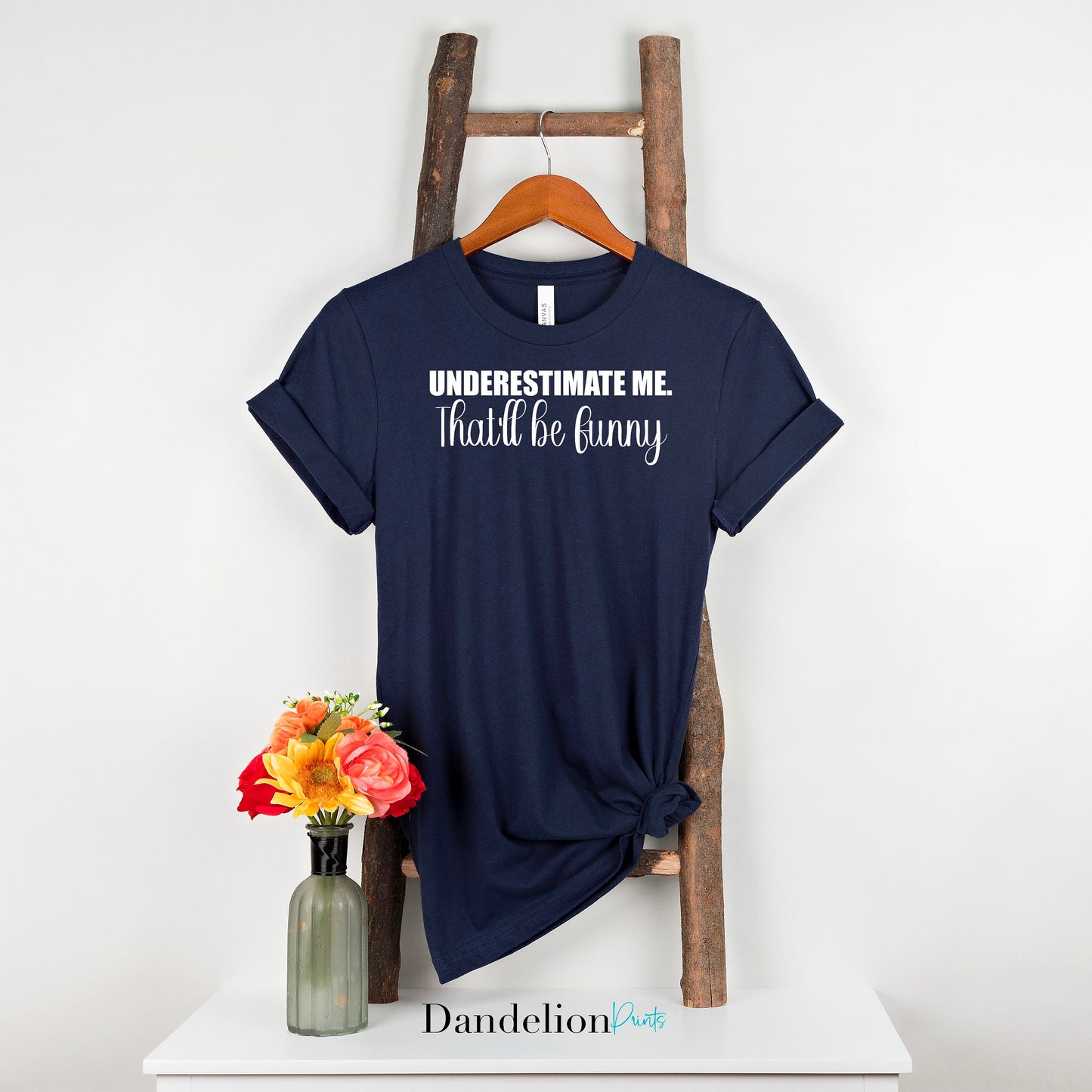 Various Phrases, Ladies Funny Quote T-shirts. Overthinker, Dramatic, Quirky T-shirt.