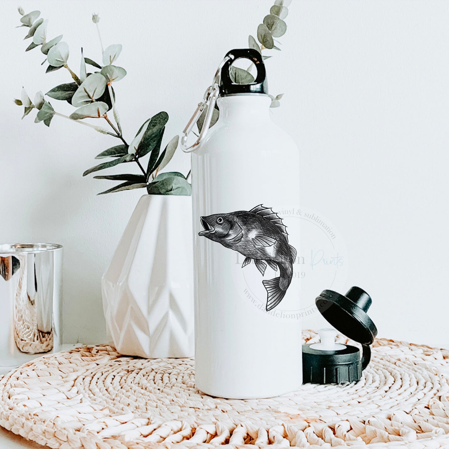 Perch Fishing Printed Accessories, Gifts For Anglers
