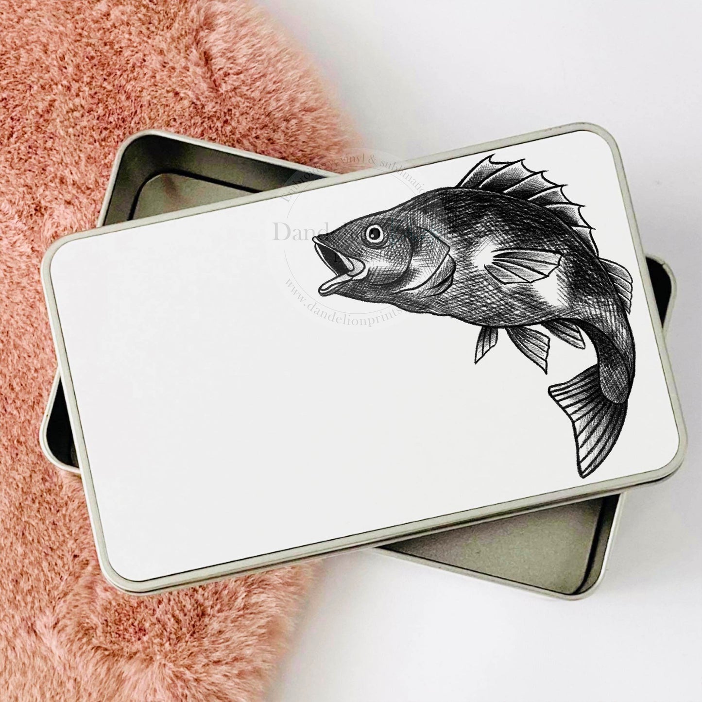Perch Fishing Printed Accessories, Gifts For Anglers
