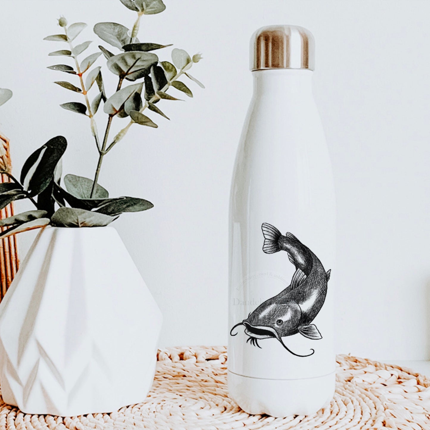 Catfish Fishing Printed Accessories, Gifts For Anglers