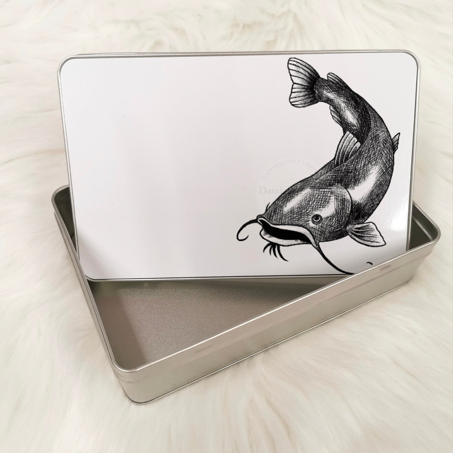 Catfish Fishing Printed Accessories, Gifts For Anglers