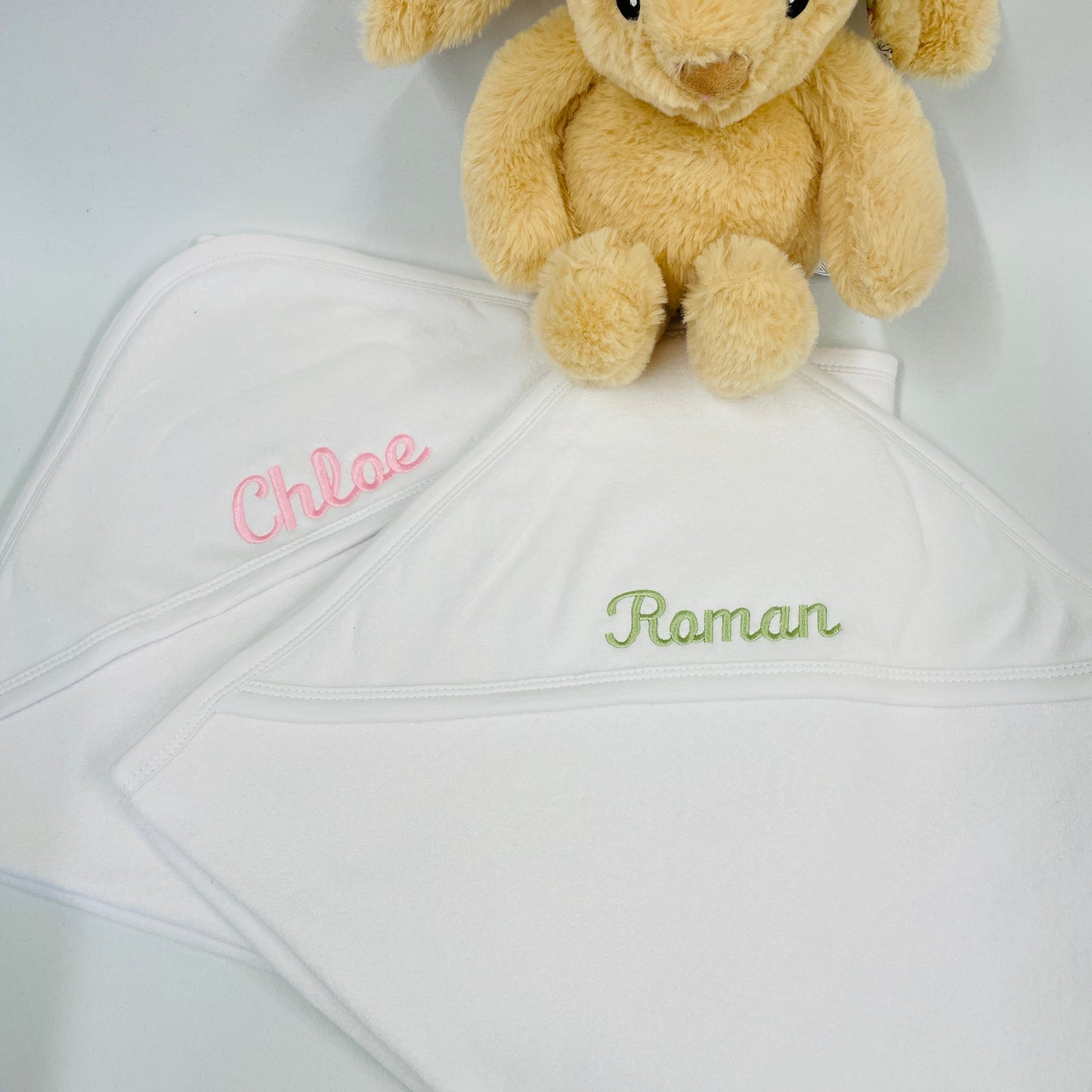 Personalised Embroidered Hooded Bath Towel for babies - Cherish Every Precious Moment