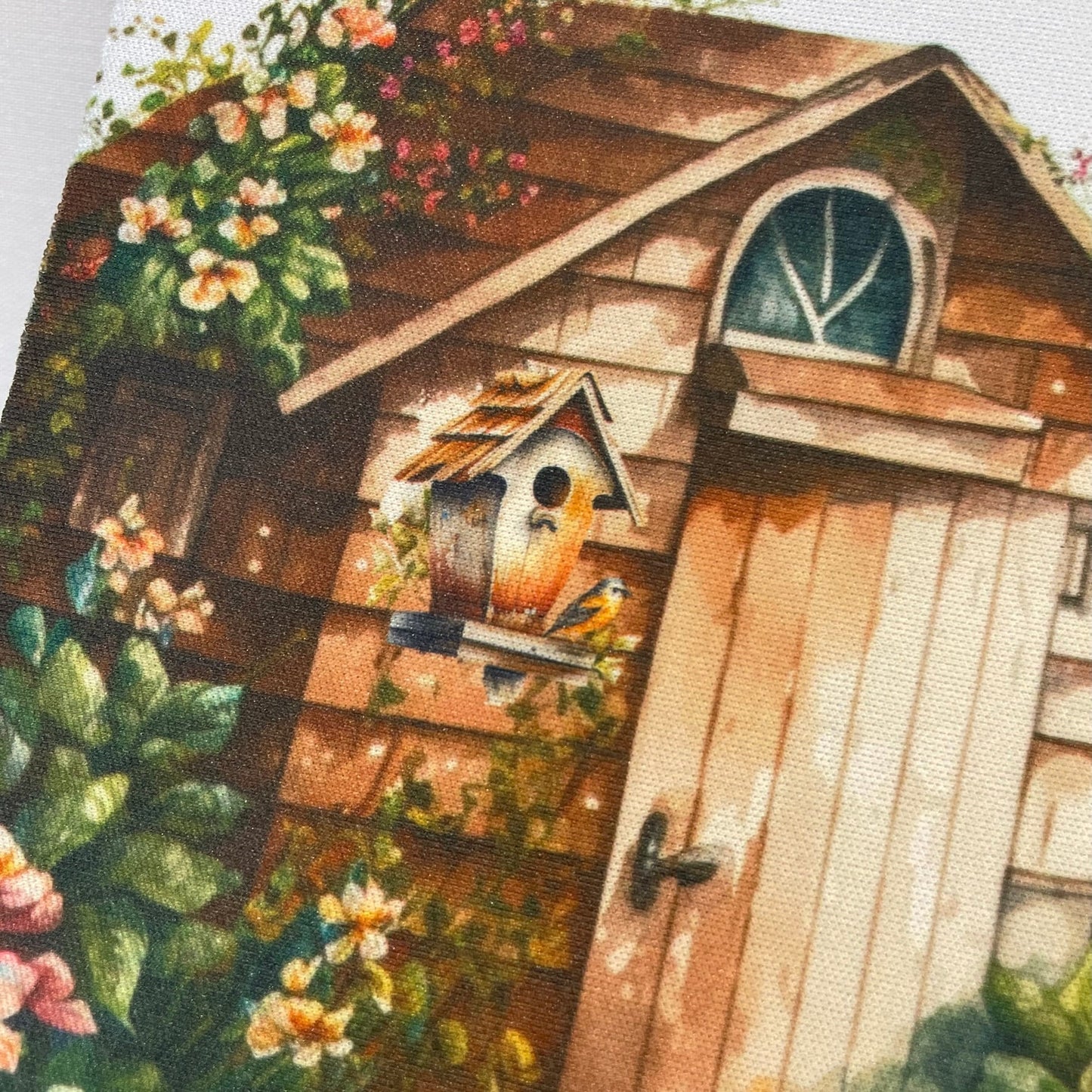 Watercolour Garden Printed Kneeling Pad Personalised With Florals And Accessories