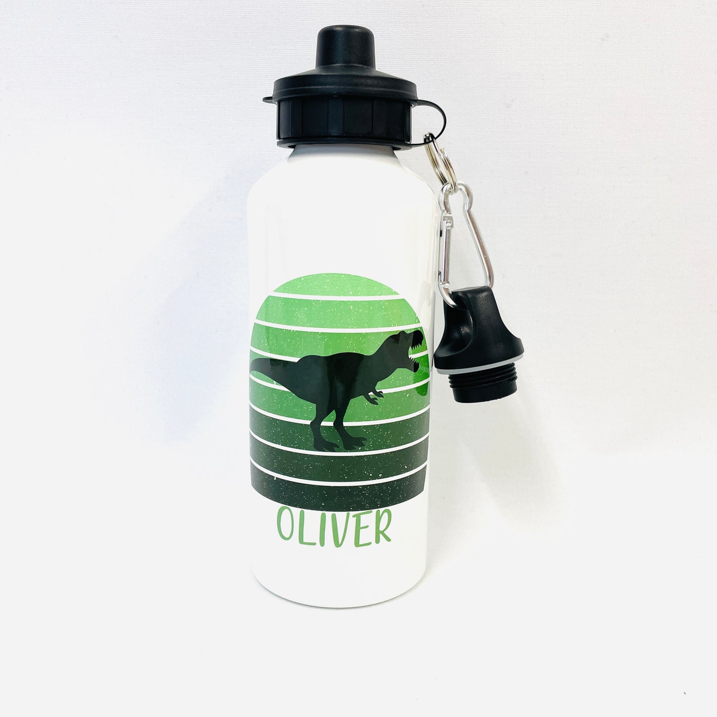 Dinosaur T-Rex Children’s Personalised Flask CUSTOM PRINTED Back To School