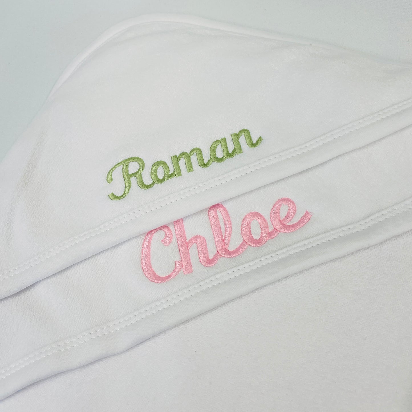 Personalised Embroidered Hooded Bath Towel for babies - Cherish Every Precious Moment
