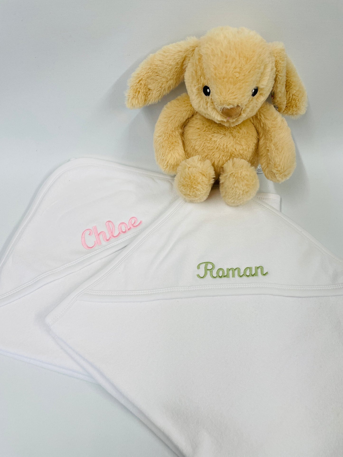 Personalised Embroidered Hooded Bath Towel for babies - Cherish Every Precious Moment