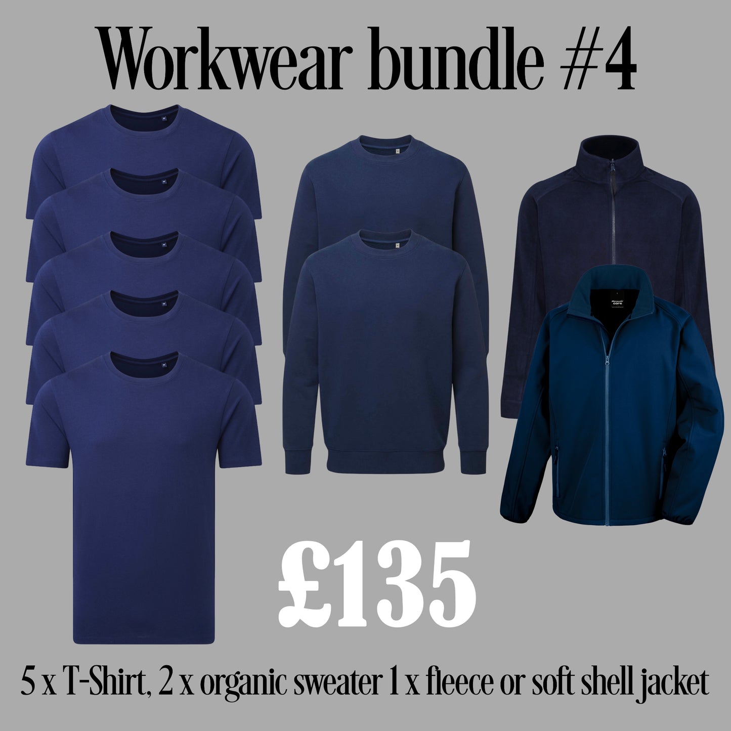 Organic Workwear Bundle #4