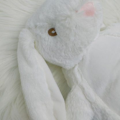 New Baby Personalised Bunny Teddy with Embroidered Birth Stats