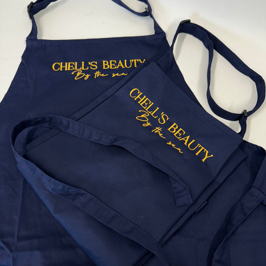 Embroidered or DTF Printed Business Branded Adult Apron
