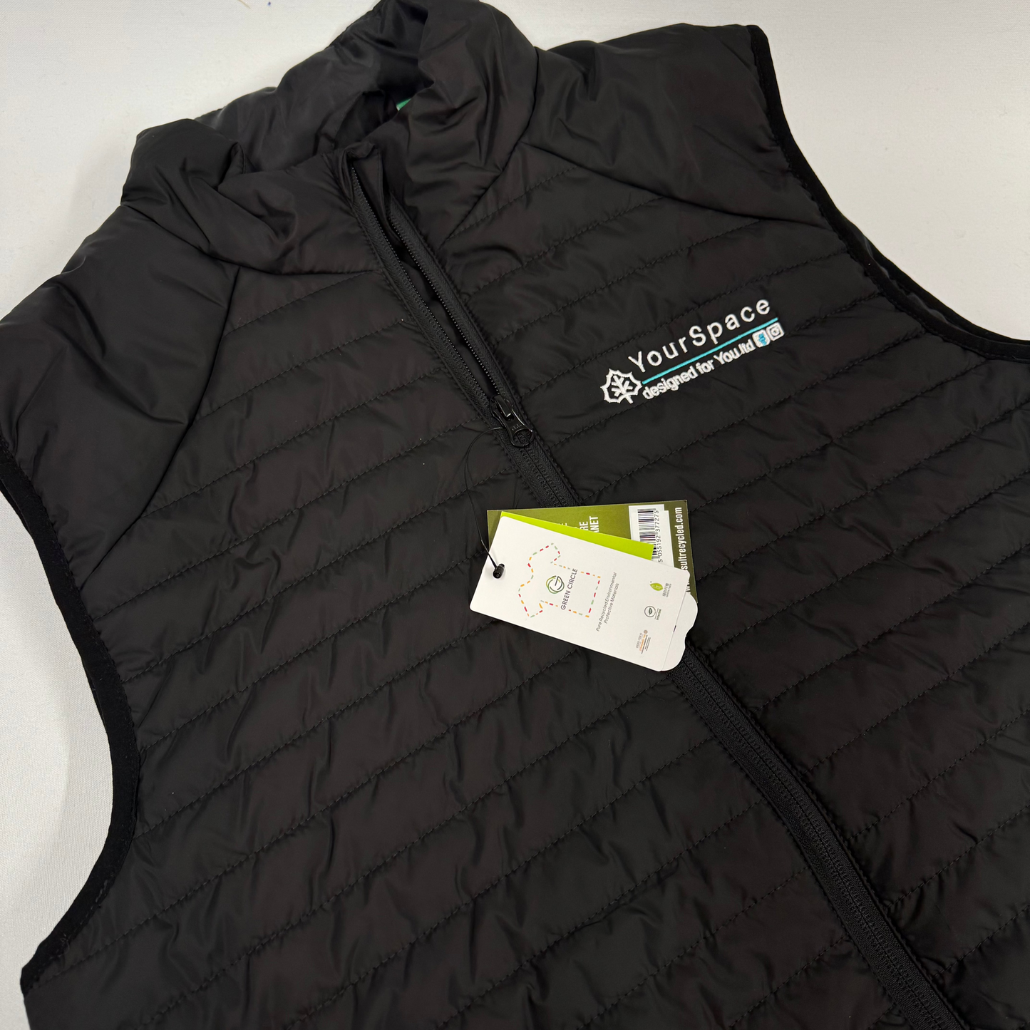Mens Business Branded Result Thermoquilt Gilet