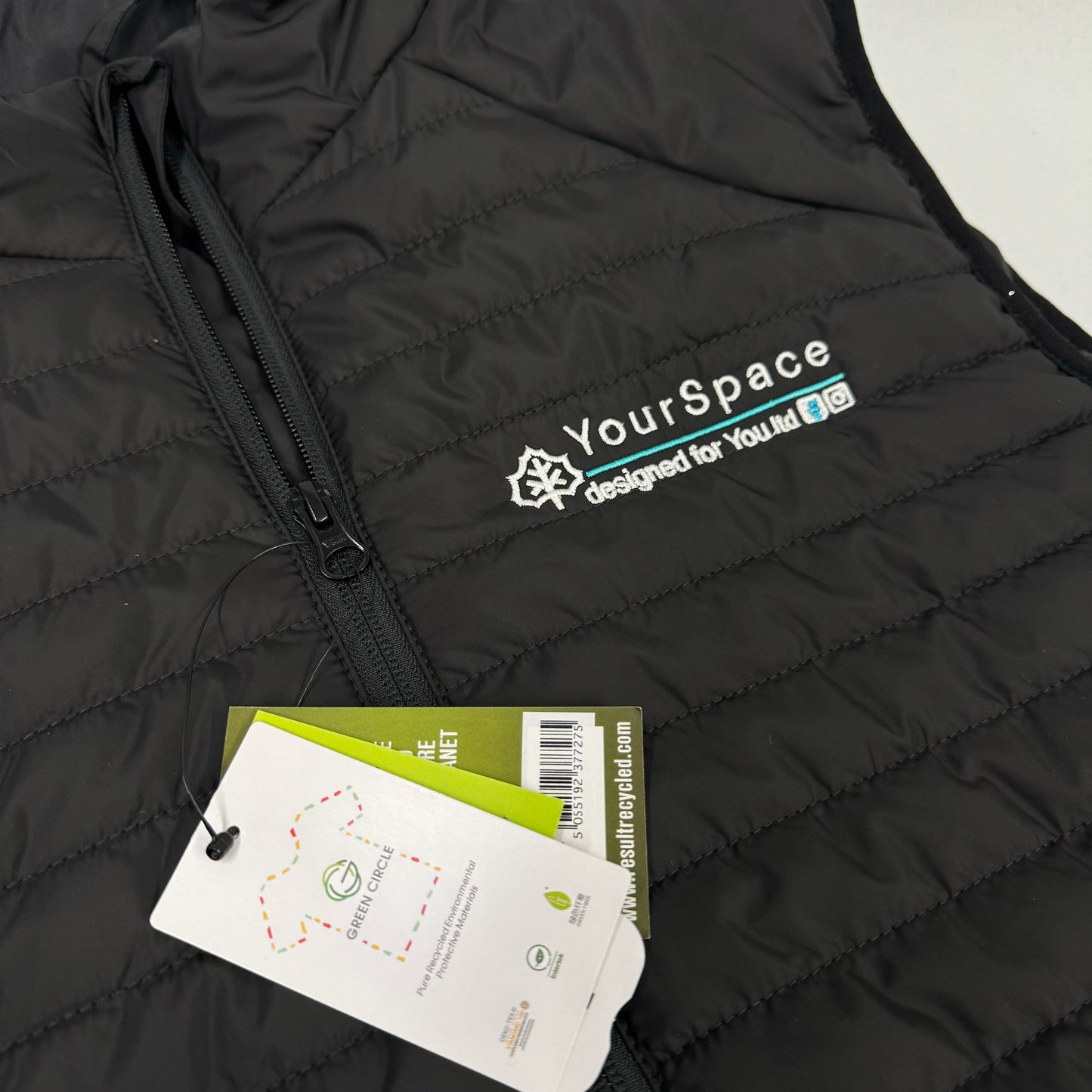 Mens Business Branded Result Thermoquilt Gilet