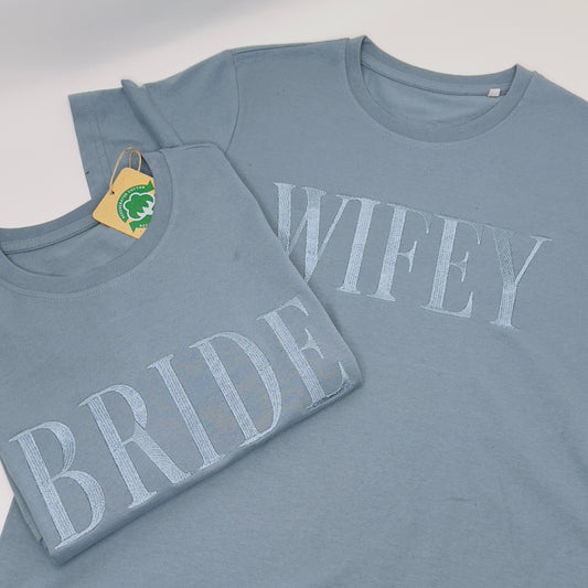 WIFEY or BRIDE T-shirt SMALL