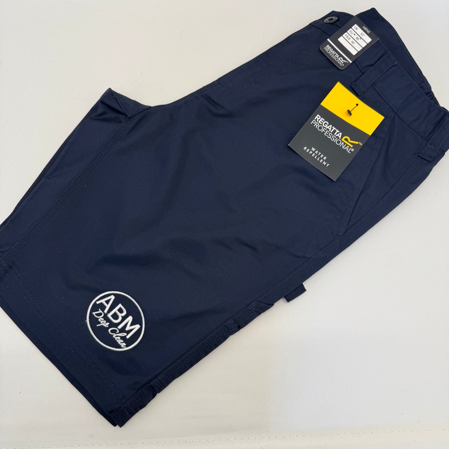 Men's Regatta Pro Cargo Shorts. Embroidered Leg