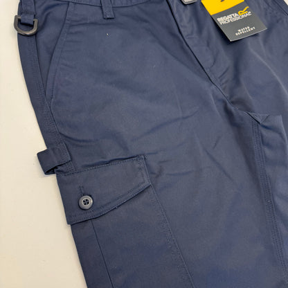 Men's Regatta Pro Cargo Shorts. Embroidered Leg