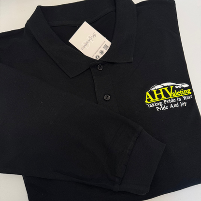 Men's Sols Long Sleeve Polo Shirt - Embroidered or Printed With Your Logo