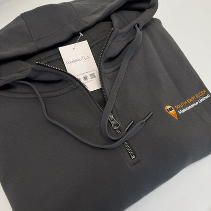 Kustom Kit Quarter Zip Hoodie