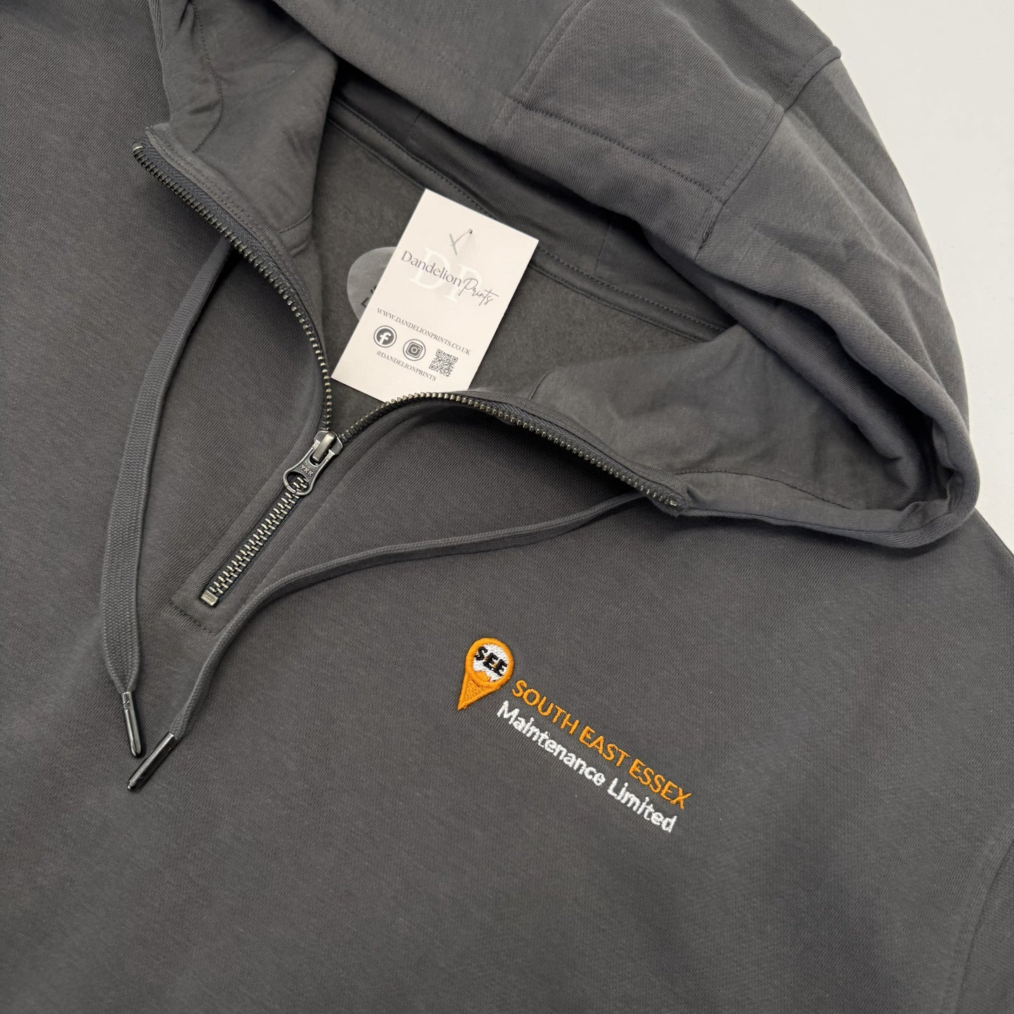 Kustom Kit Quarter Zip Hoodie