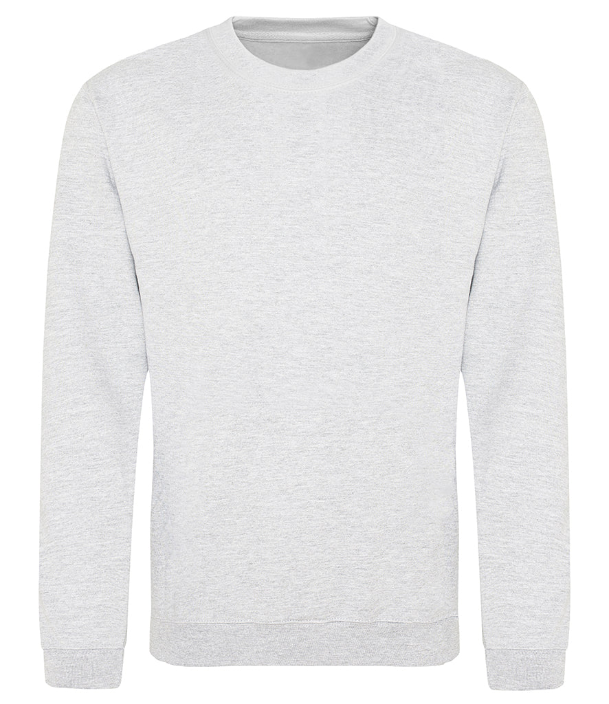 MEDIUM ASH Mens AWDis Business Branded Regular Sweater