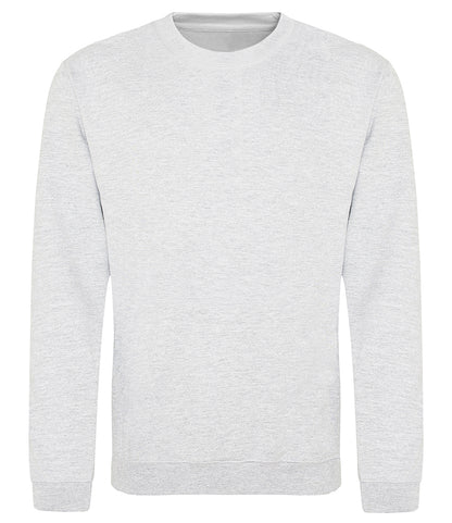 MEDIUM ASH Mens AWDis Business Branded Regular Sweater