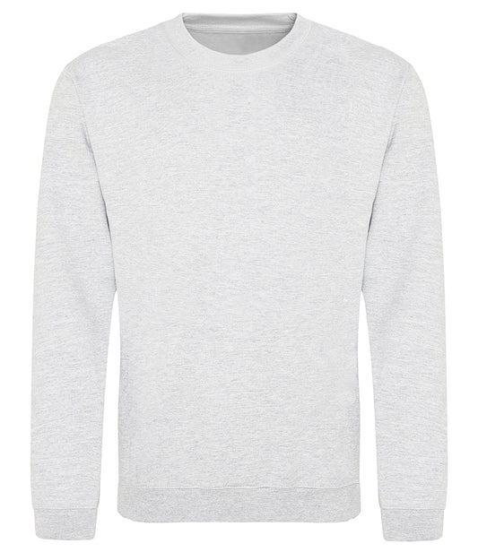 MEDIUM ASH Mens AWDis Business Branded Regular Sweater