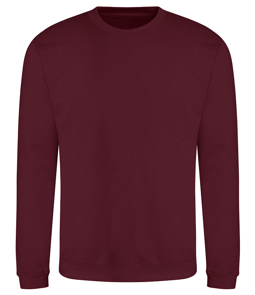 MEDIUM BURGUNDY Mens AWDis Business Branded Regular Sweater