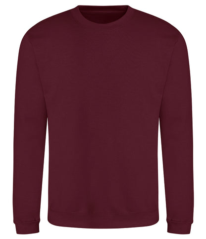 MEDIUM BURGUNDY Mens AWDis Business Branded Regular Sweater
