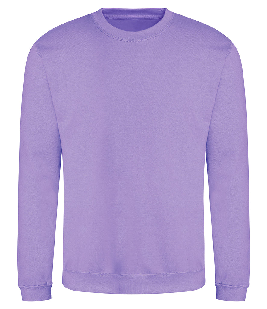 MEDIUM LAVENDER Mens AWDis Business Branded Regular Sweater