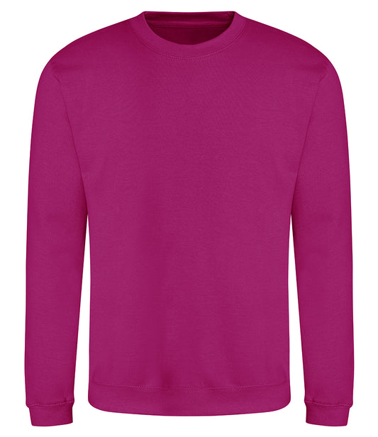 MEDIUM FUSCHIA Mens AWDis Business Branded Regular Sweater