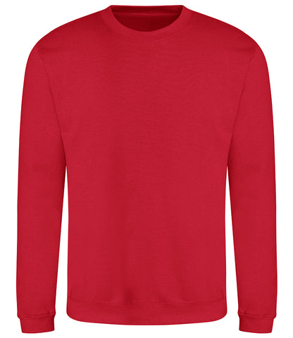 SMALL FIRE RED Mens AWDis Business Branded Regular Sweater