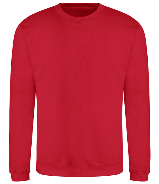 SMALL FIRE RED Mens AWDis Business Branded Regular Sweater