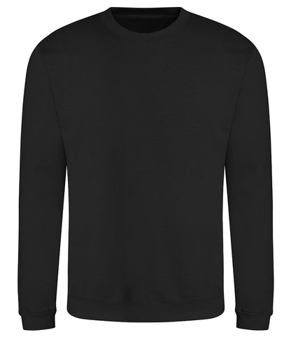 MEDIUM BLACK Mens AWDis Business Branded Regular Sweater