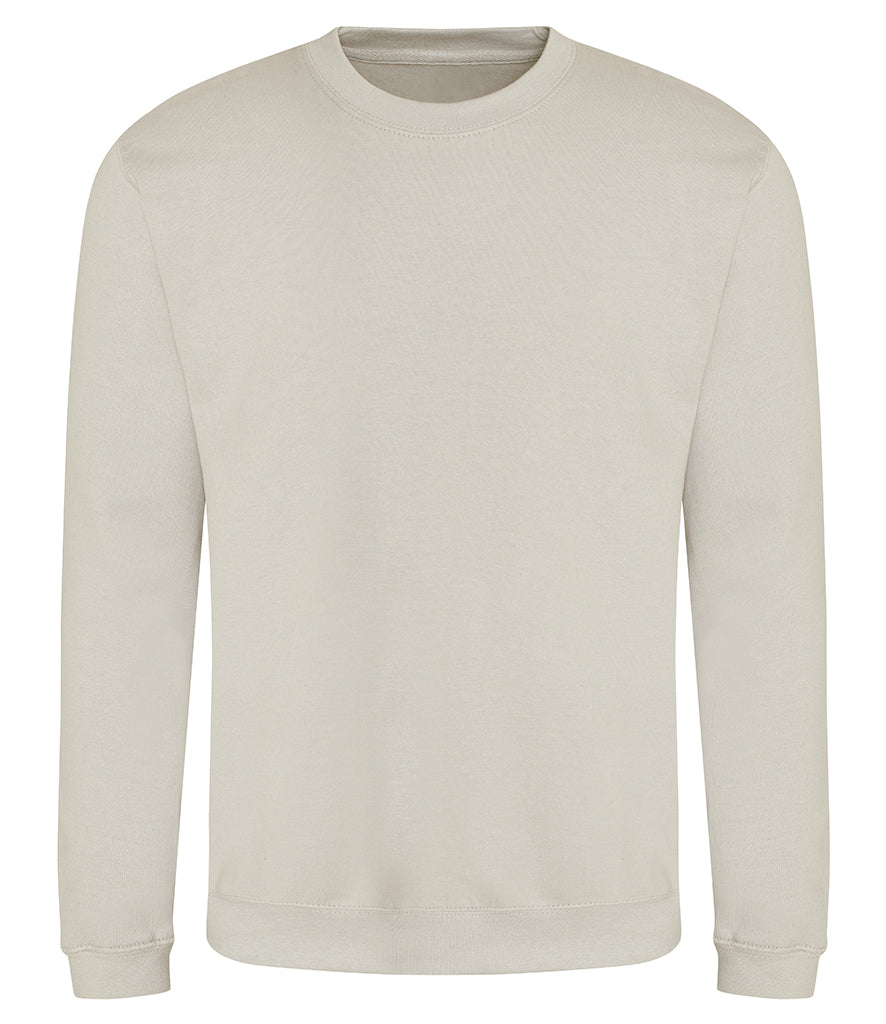 NATURAL STONE SMALL Mens AWDis Business Branded Regular Sweater
