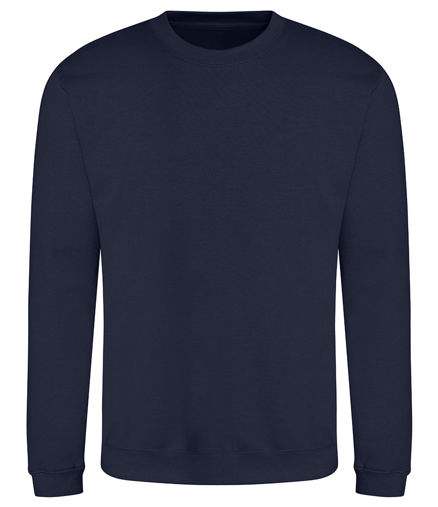 SMALL OXFORD NAVY Mens AWDis Business Branded Regular Sweater