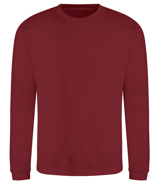 SMALL CHILLI RED Mens AWDis Business Branded Regular Sweater