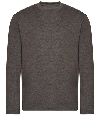 LARGE CHARCOAL Unisex AWDis Organic Sweater