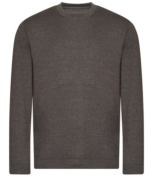 LARGE CHARCOAL Unisex AWDis Organic Sweater