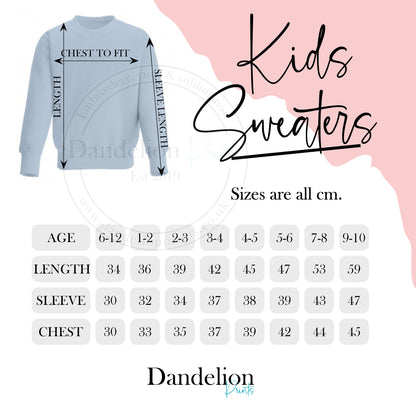 Crane, Digger and Excavator Personalised Children's Sweater