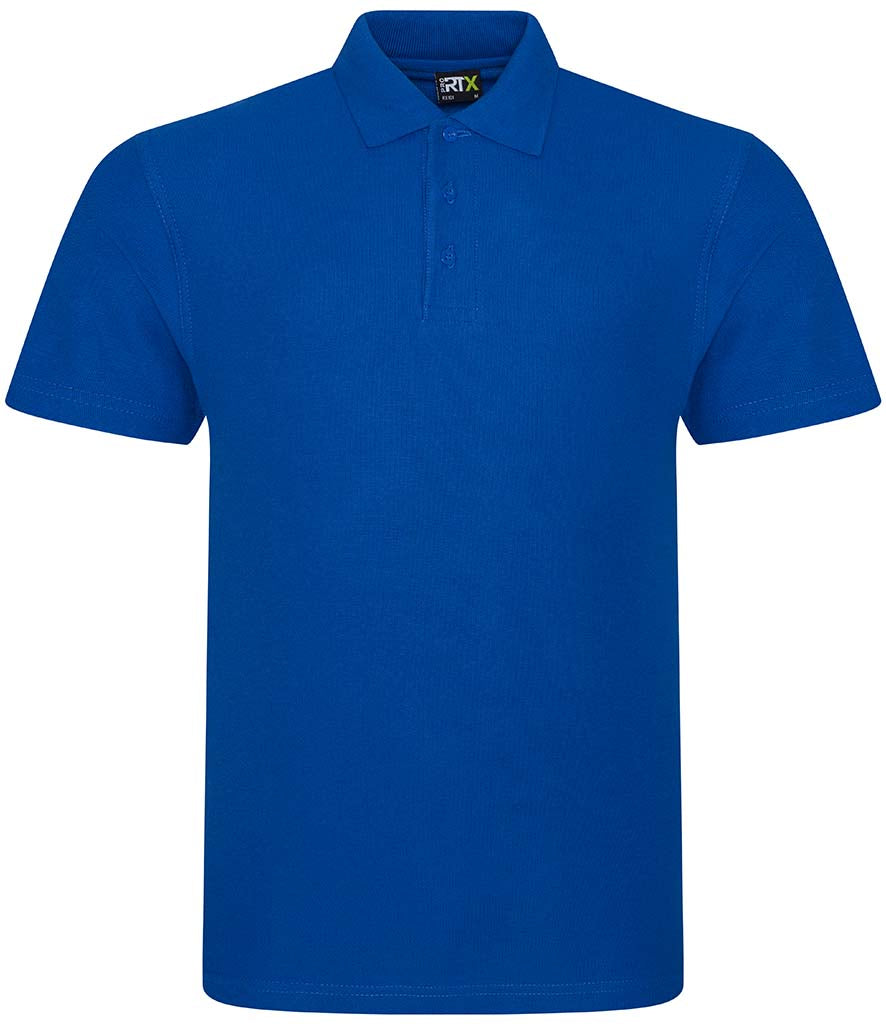 LARGE ROYAL BLUE Men's Business Branded RTX Polo Shirts