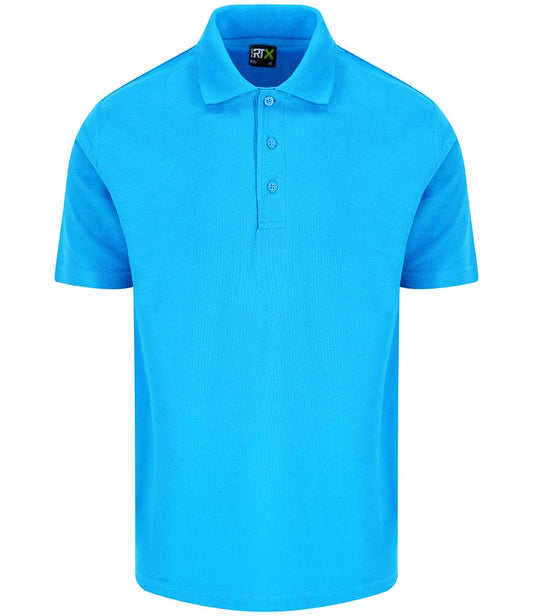 LARGE TURQUOISE Men's Business Branded RTX Polo Shirts