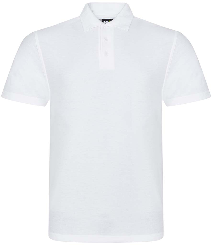 LARGE WHITE Men's Business Branded RTX Polo Shirts