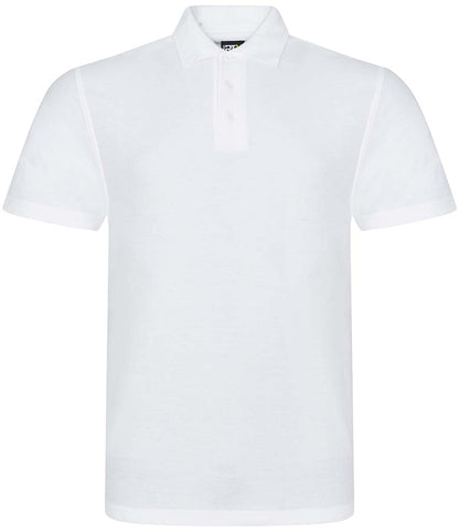 LARGE WHITE Men's Business Branded RTX Polo Shirts